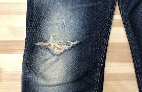 山口県でデニムのリペアショップをお探しなら服のお直し屋さんMaris