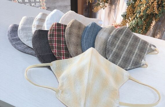 服のお直し屋さんが作る布マスク販売中！